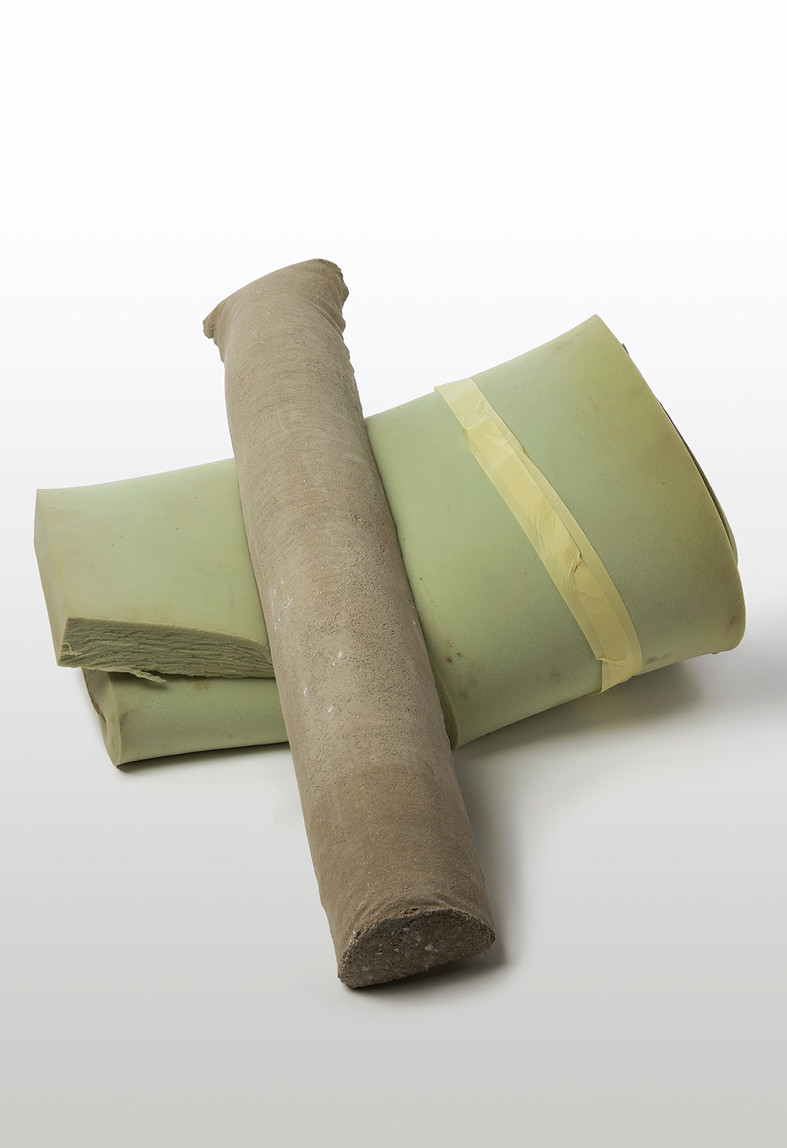 Untitled (Concrete & Foam), 18.5 x 50 x 84cm concrete & foam