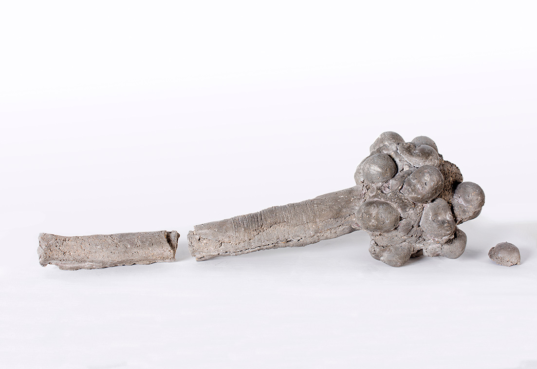 Untitled (War Club), size variable concrete
